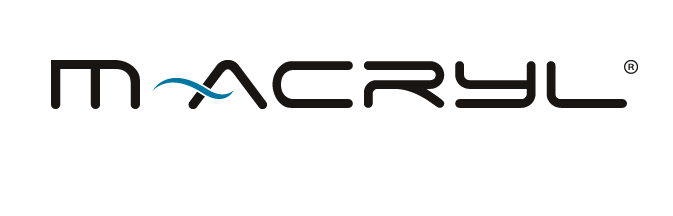 m-acryl logo