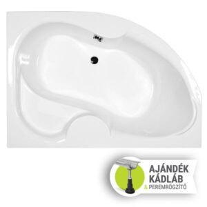 M-Acryl Azalia 150x105 jobbos aszimmetrikus fürdőkád