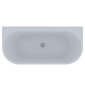 Optima különleges akril kád felülnézet